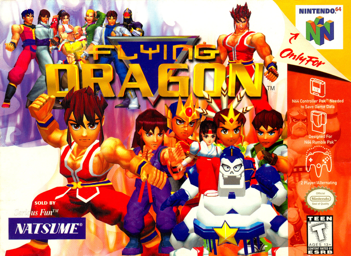FLYING DRAGON - N64 (W/BOX)