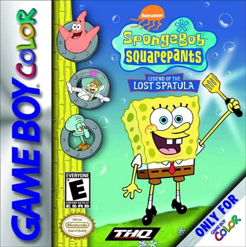 SPONGEBOB SQUAREPANTS: LEGEND OF THE LOS - GBC