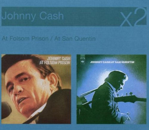 CASH, JOHNNY - AT SAN QUENTIN/AT FOLSOM PRISO