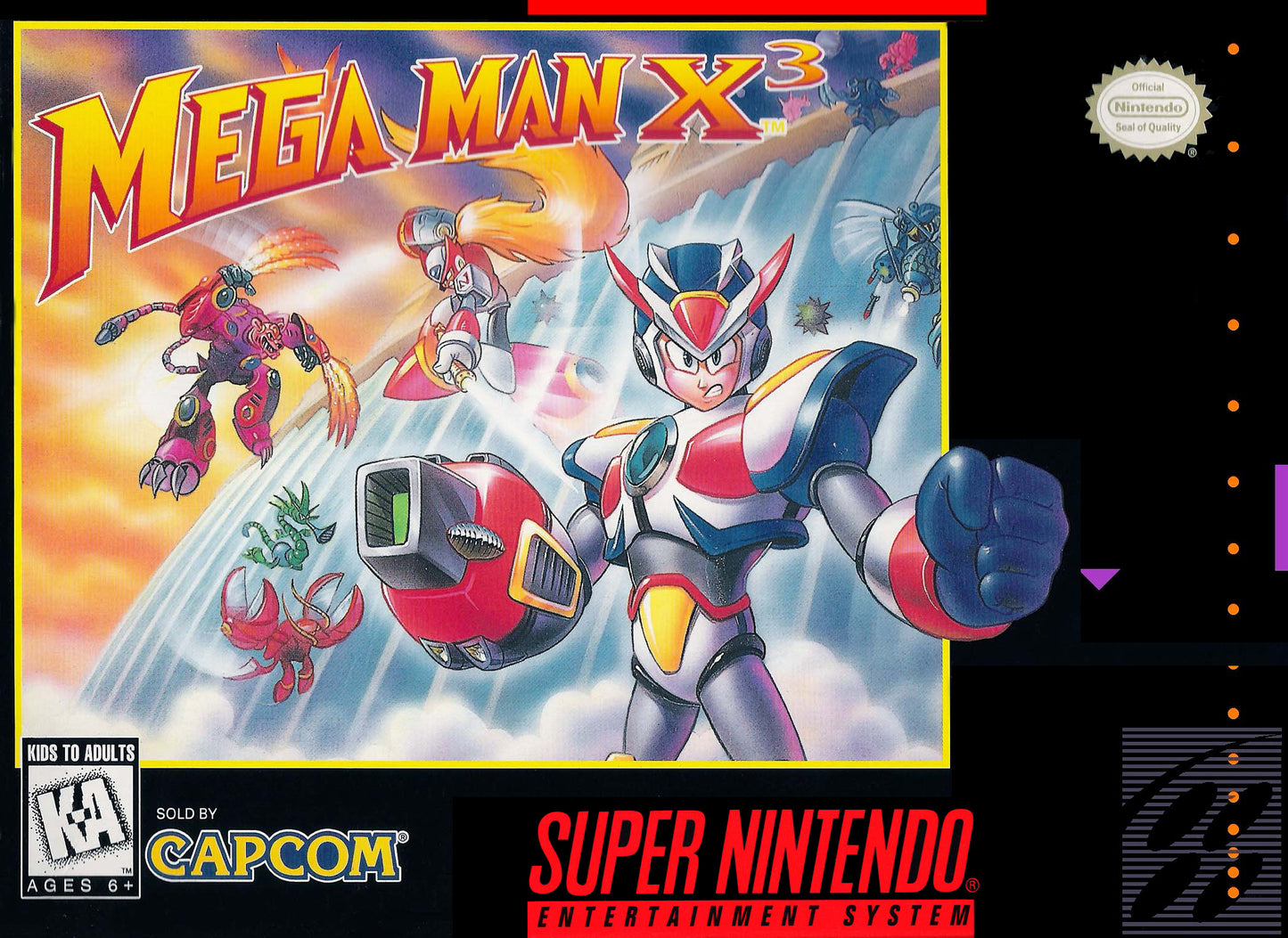 MEGA MAN X3 - SNES