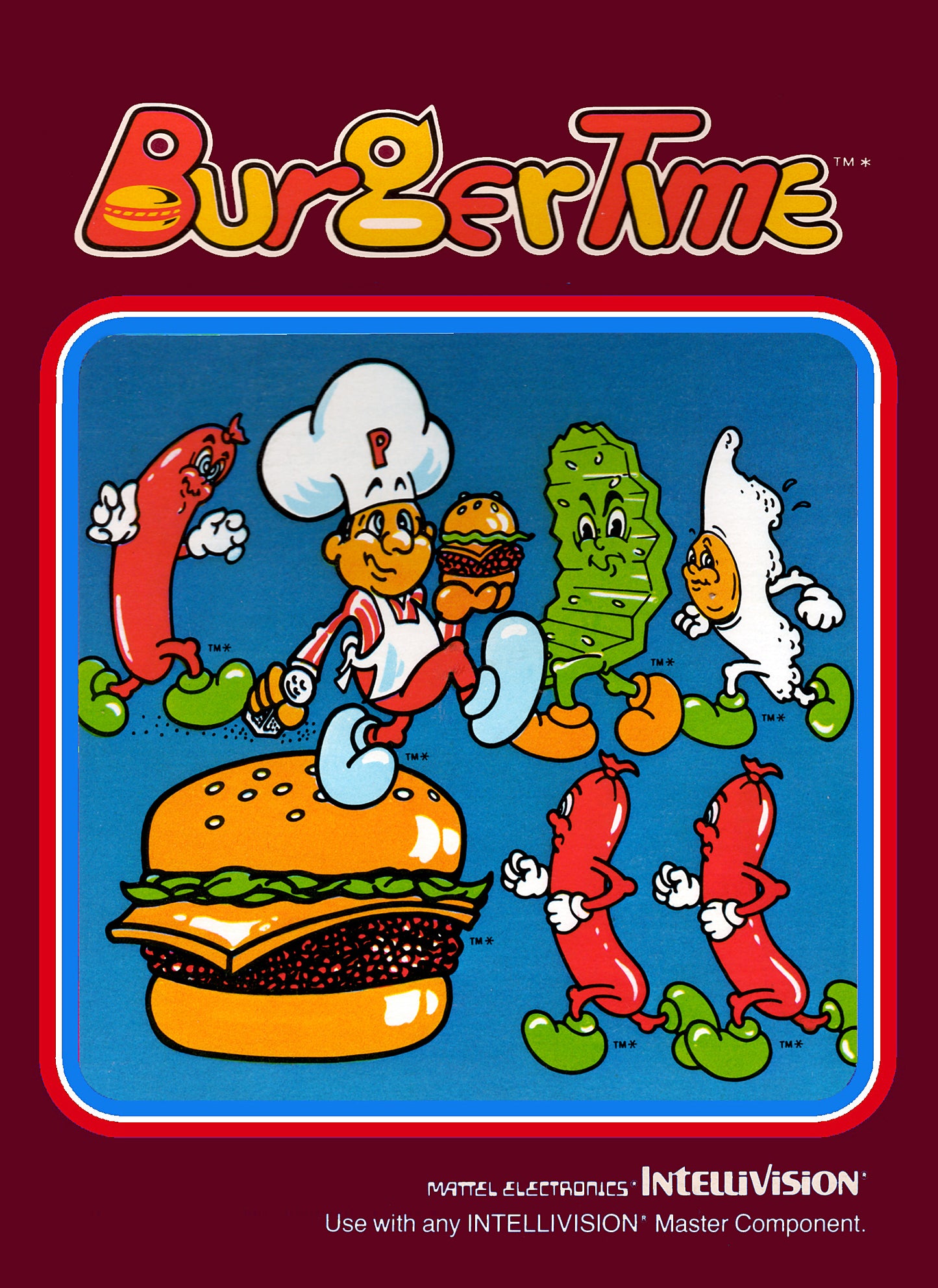 BURGER TIME - INTELLI