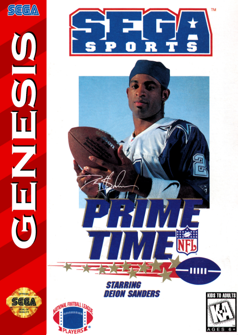 PRIME TIME NFL FOOTBALL STARRING DEON SA - GENESIS