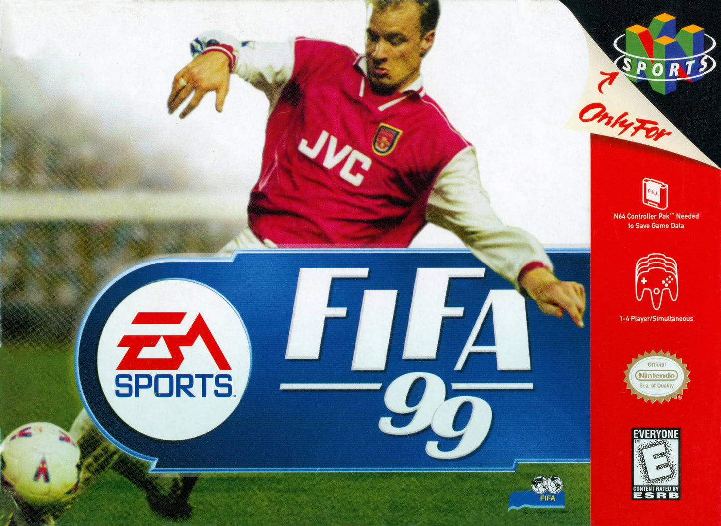 FIFA 99 - N64 (CARTRIDGE ONLY)