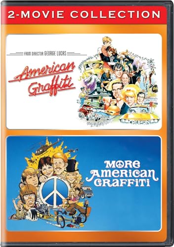 AMERICAN GRAFFITI/MORE AMRICAN GRAFFITI - DVD- DOUBLE FEATURE