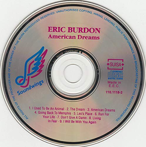 BURDON, ERIC - AMERICAN DREAMS