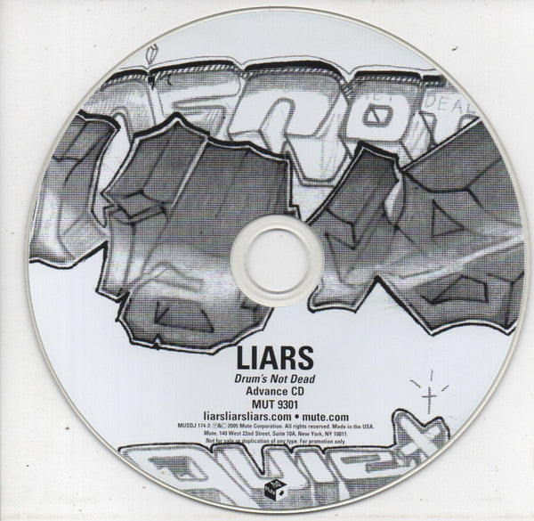 LIARS - DRUM'S NOT DEAD