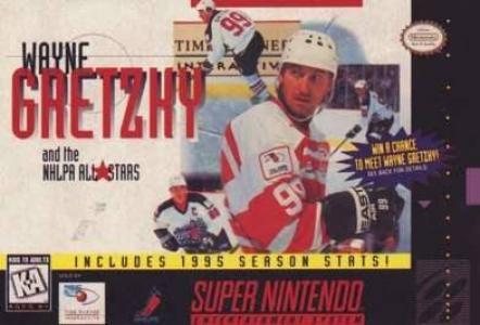 WAYNE GRETZKY & THE NHLPA ALL-STARS - SNES (W/BOX & MANUAL)