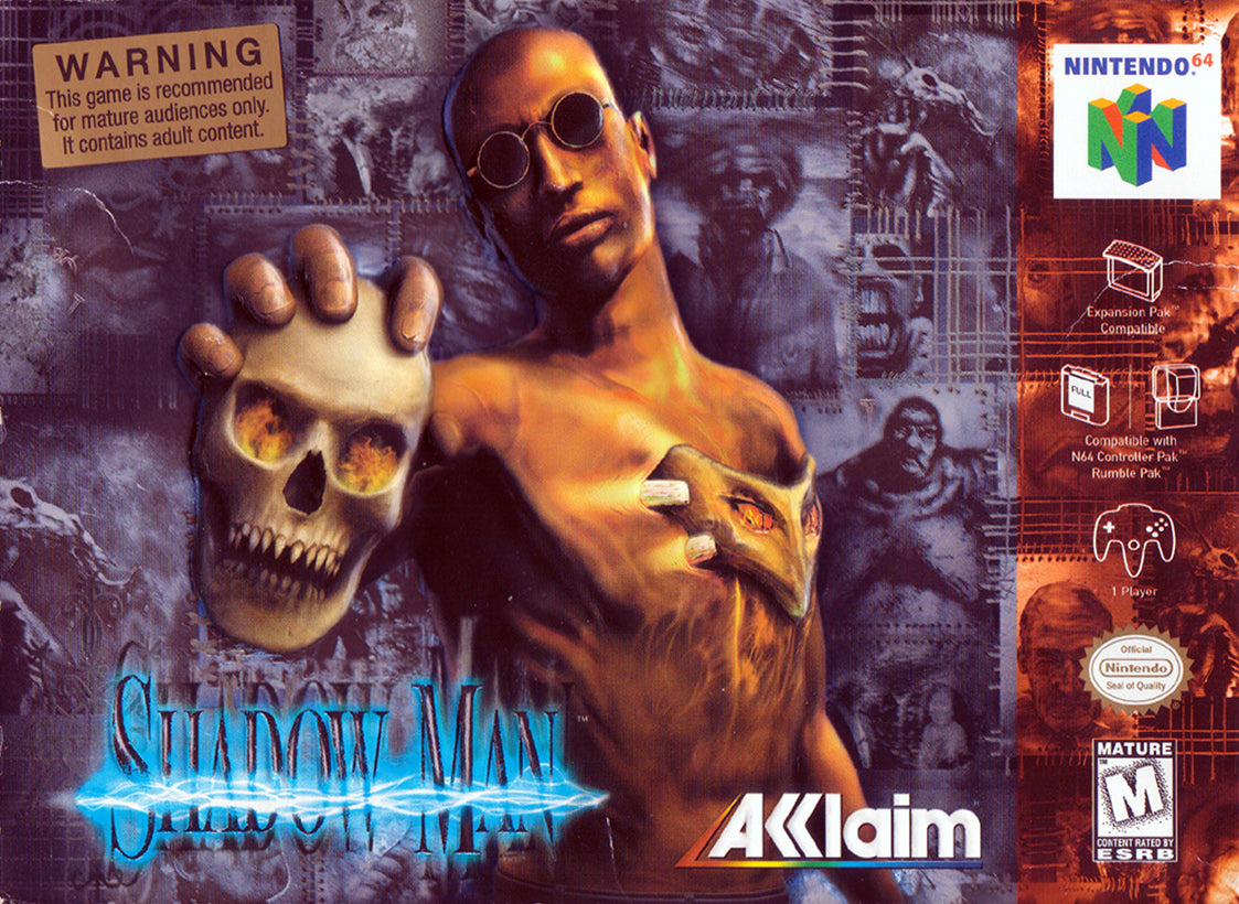 SHADOW MAN - N64 (W/BOX & MANUAL)