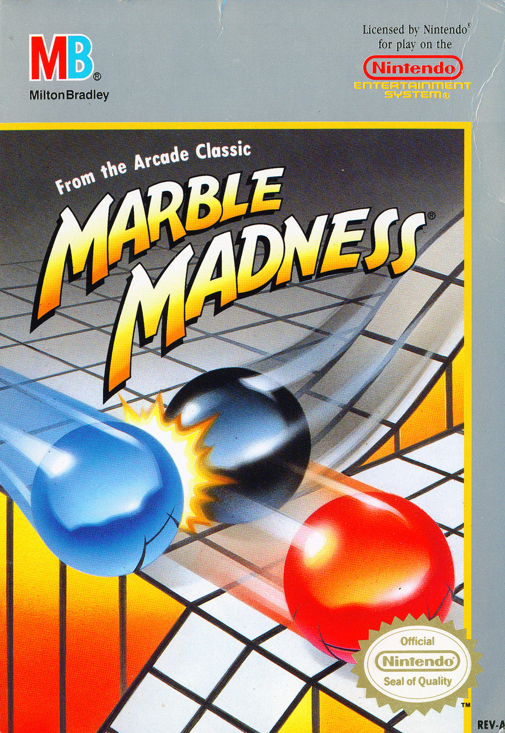 MARBLE MADNESS - NES