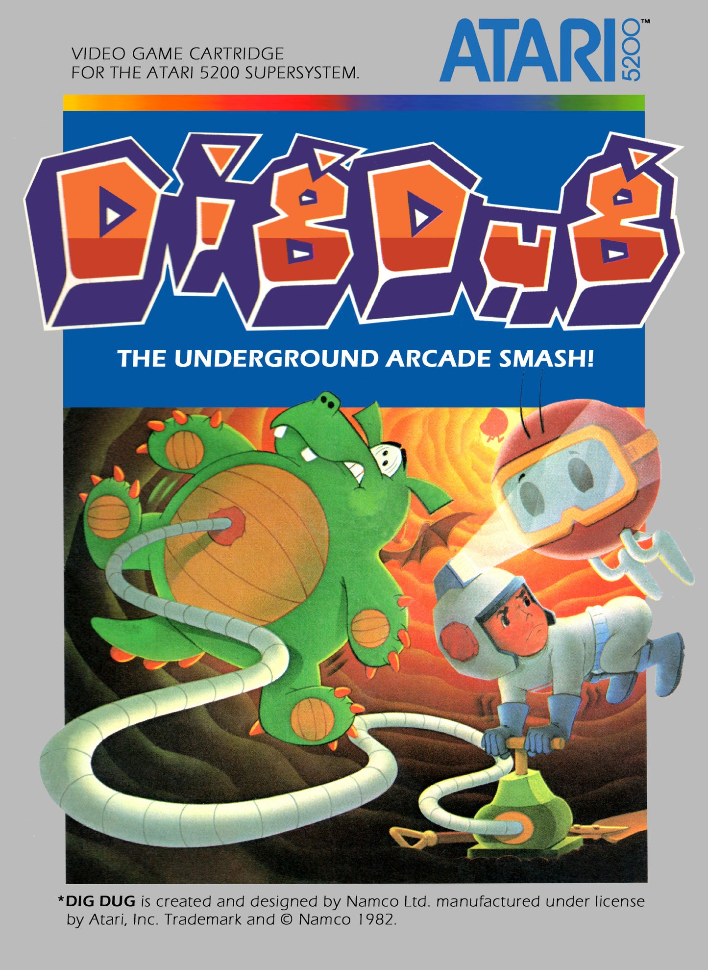 DIG DUG - ATARI5200