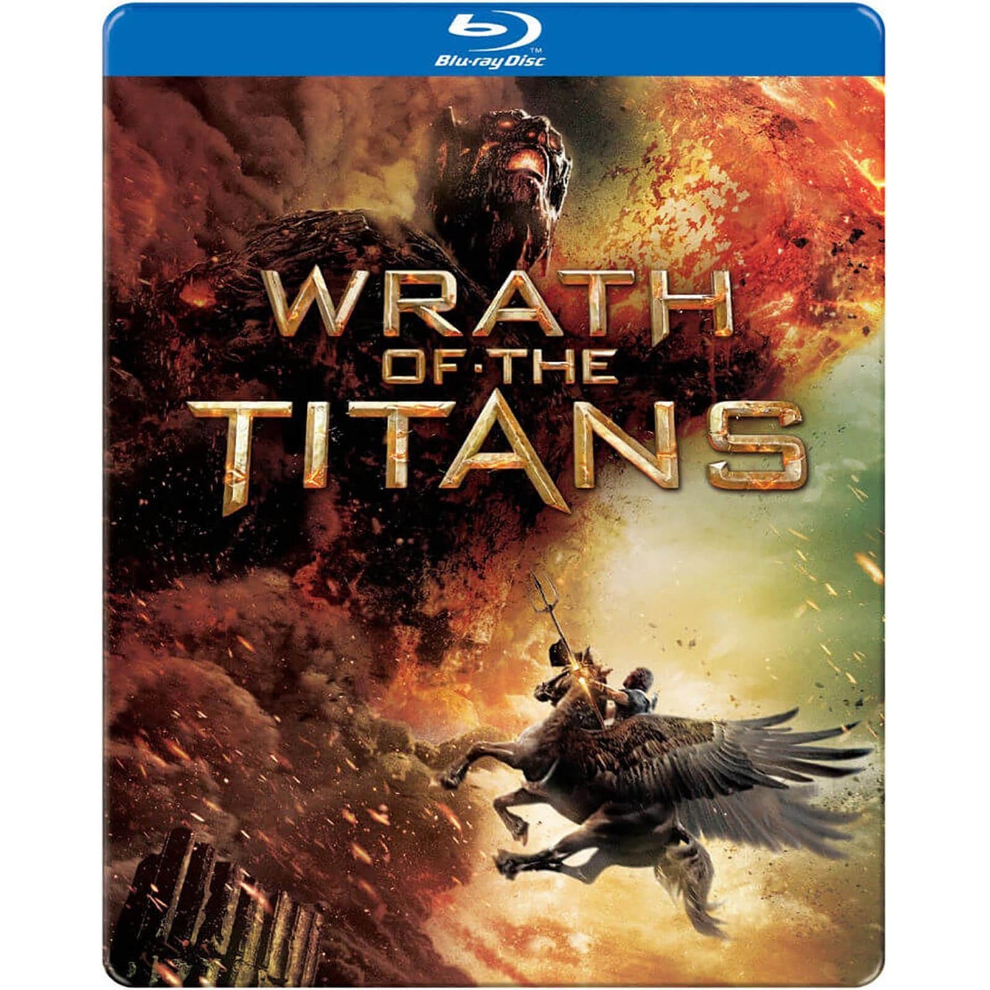 WRATH OF THE TITANS - BLU-STEELBOOK