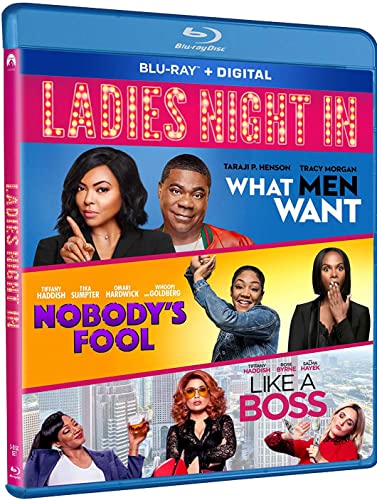 WHAT MEN WANT/NOBODY'S FOOL/LIKE A BOSS - BLU-LADIES NIGHT IN-3 MOVIE COLLECTION