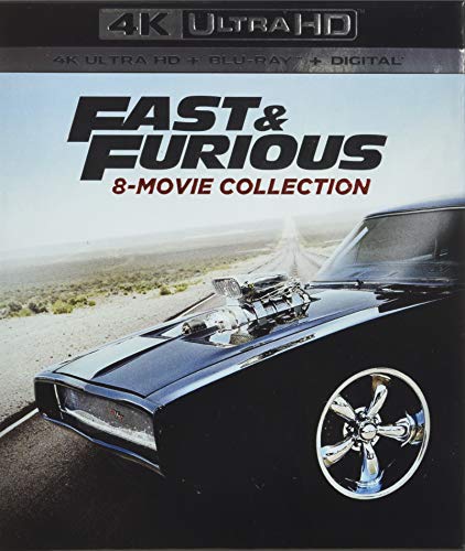 FAST & FURIOUS - BLU-4K-8-MOVIE COLLECTION-INC. BLU COPY