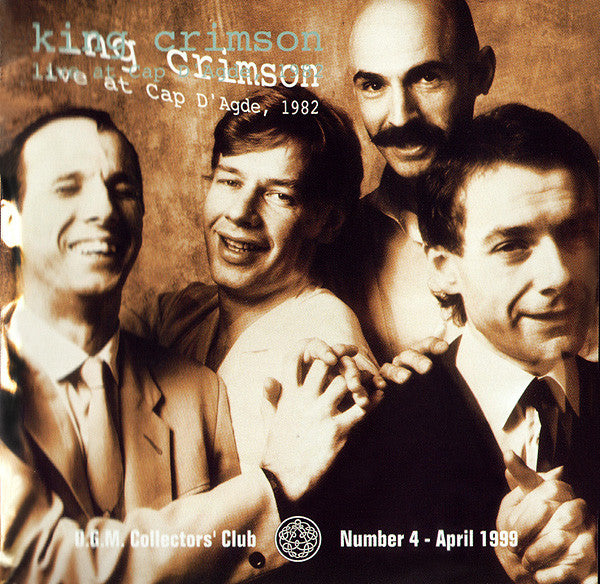 KING CRIMSON - LIVE AT CAP D'AGDE, 1982