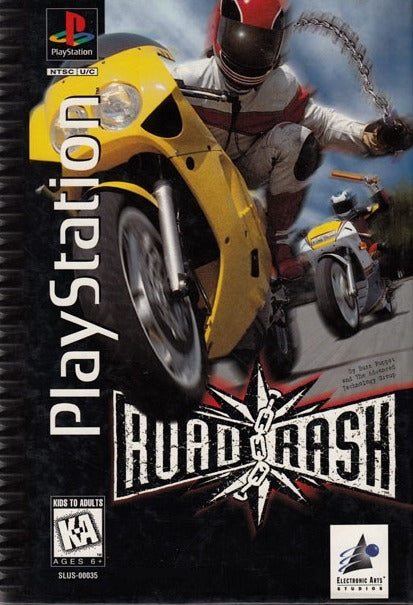 ROAD RASH (LONGBOX) - PS1