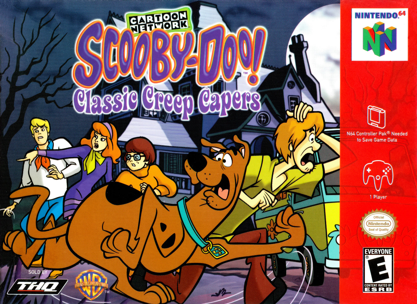 SCOOBY-DOO CREEP CAPERS - N64