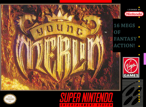 YOUNG MERLIN - SNES