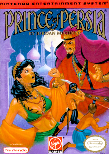 PRINCE OF PERSIA - SNES (W/BOX)