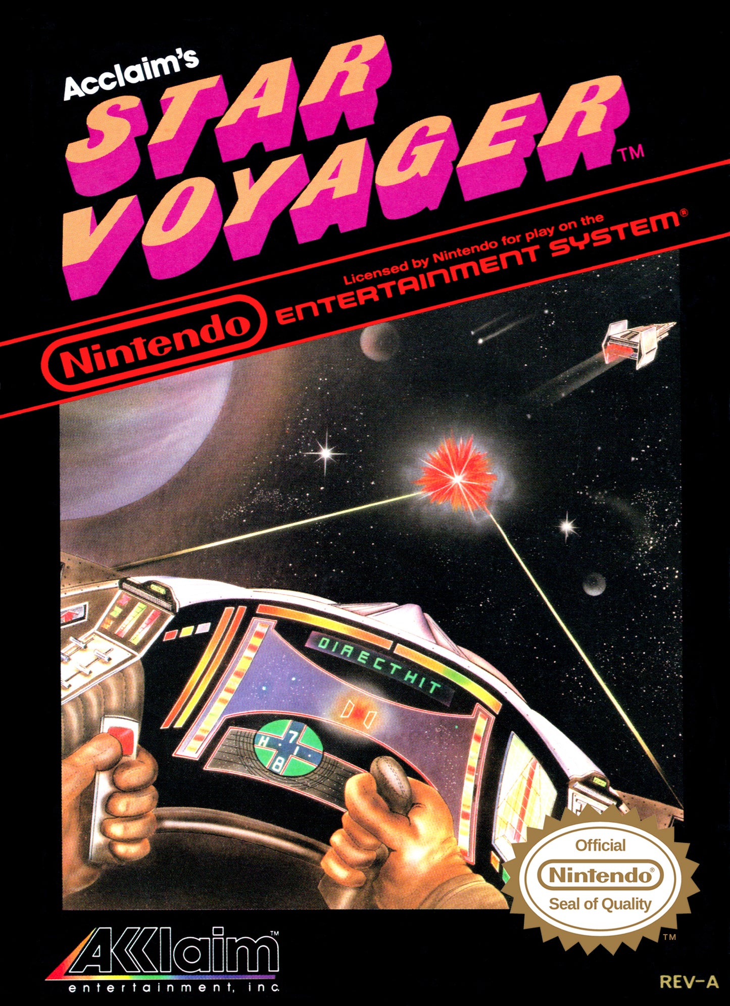 STAR VOYAGER - NES (W/BOX & MANUAL)