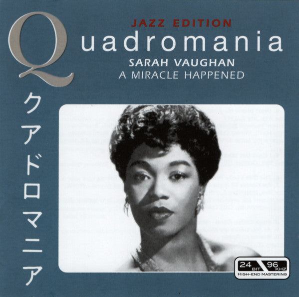 VAUGHAN, SARAH - A MIRACLE HAPPENED