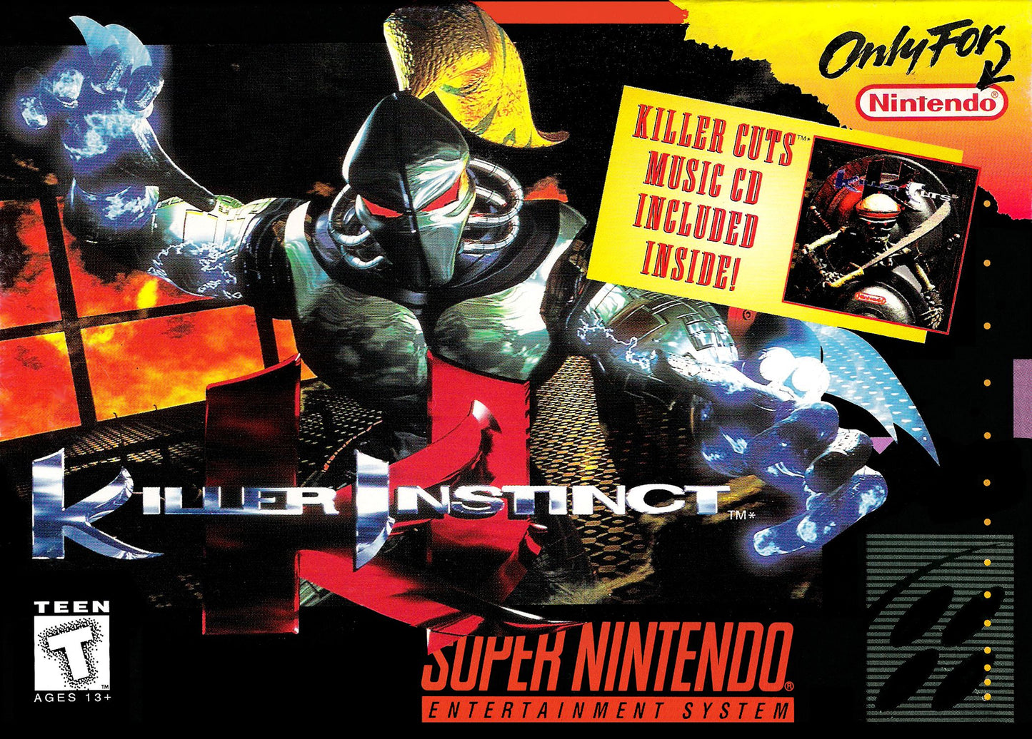 KILLER INSTINCT - SNES (W/BOX)