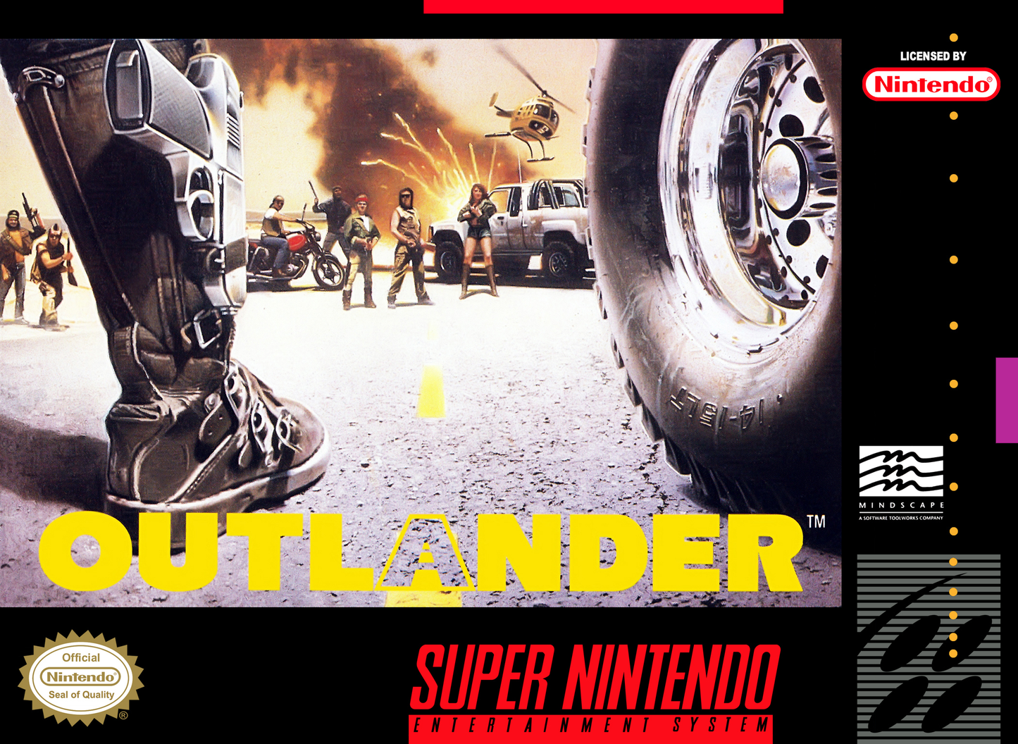 OUTLANDER - SNES (W/BOX)