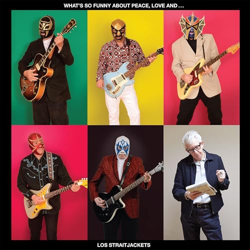LOS STRAITJACKETS - WHAT'S SO FUNNY ABOUT PEACE, LOVE AND LOS STRAITJACKETS (YELLOW VINYL)