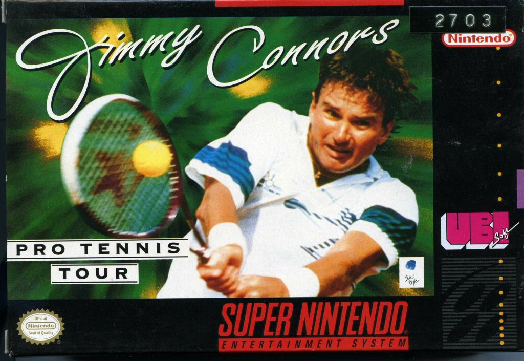 JIMMY CONNORS PRO TENNIS TOUR - SNES (W/BOX)