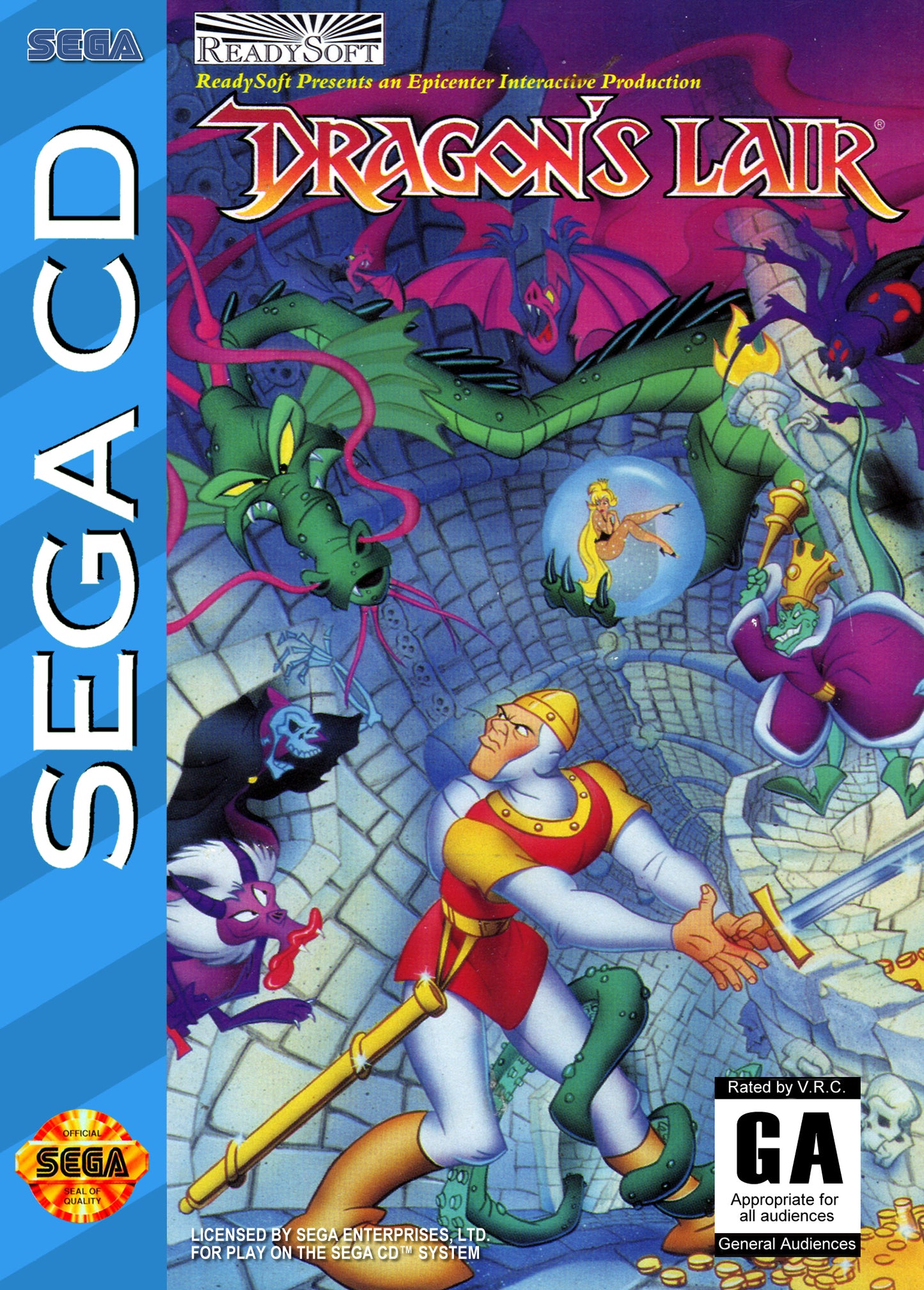 DRAGON'S LAIR - SEGACD