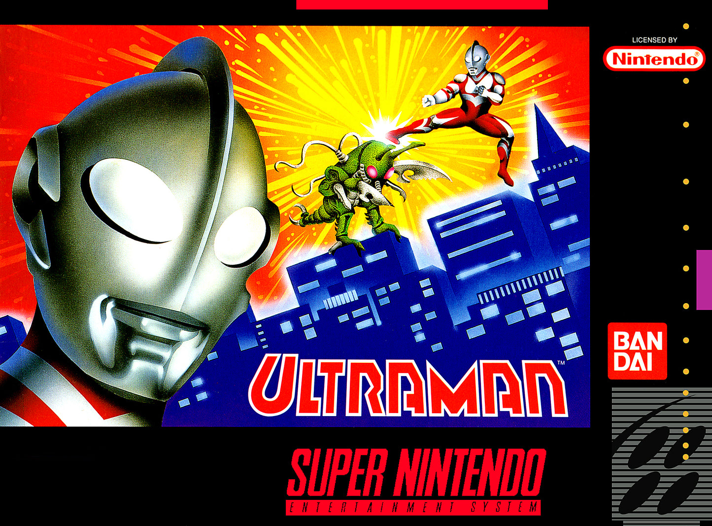 ULTRAMAN - SNES (W/BOX)