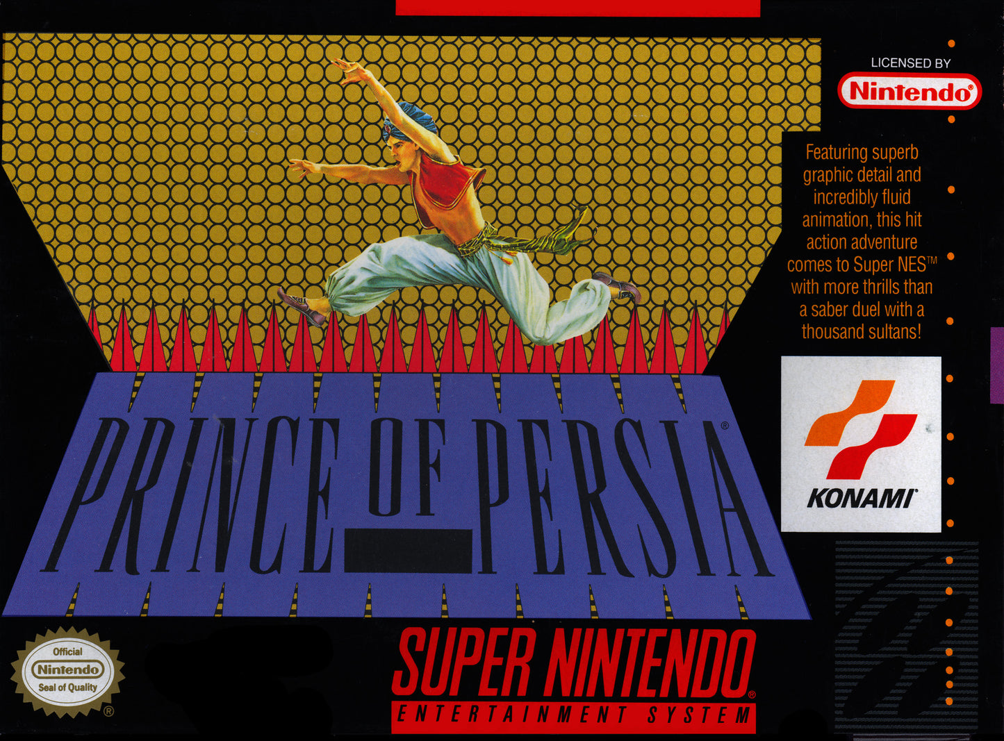 PRINCE OF PERSIA 2 - SNES (W/BOX)