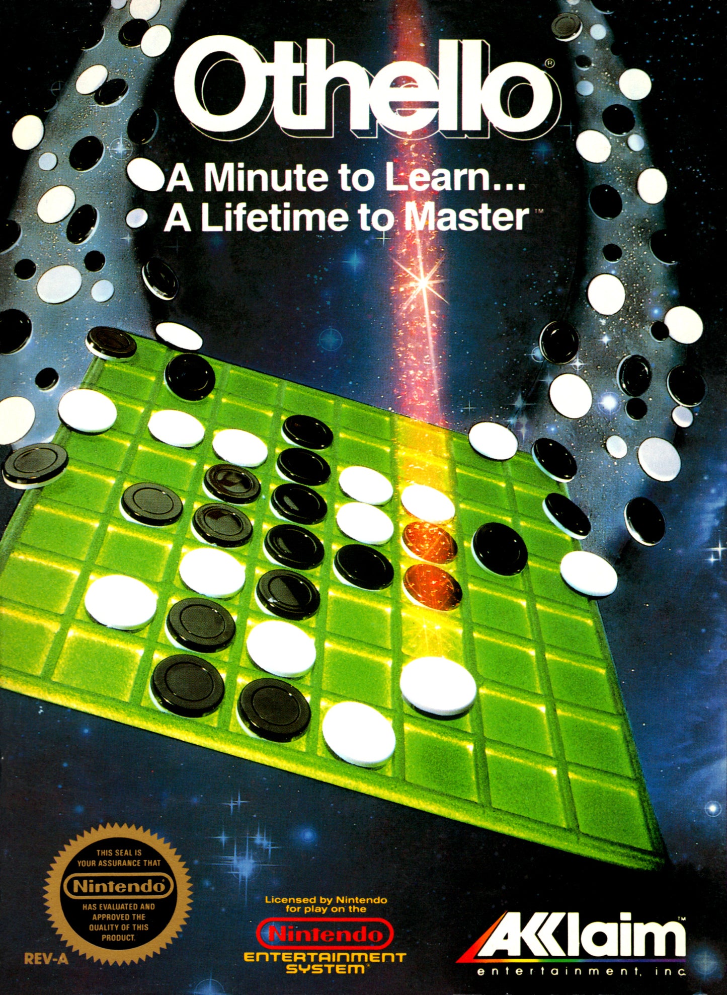 OTHELLO - NES (W/BOX & MANUAL)
