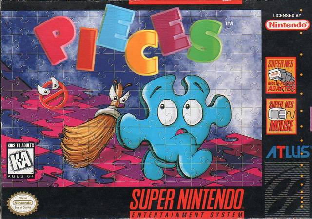 PIECES - SNES (W/BOX)