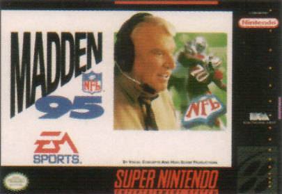 MADDEN NFL 95 - SNES (W/BOX)