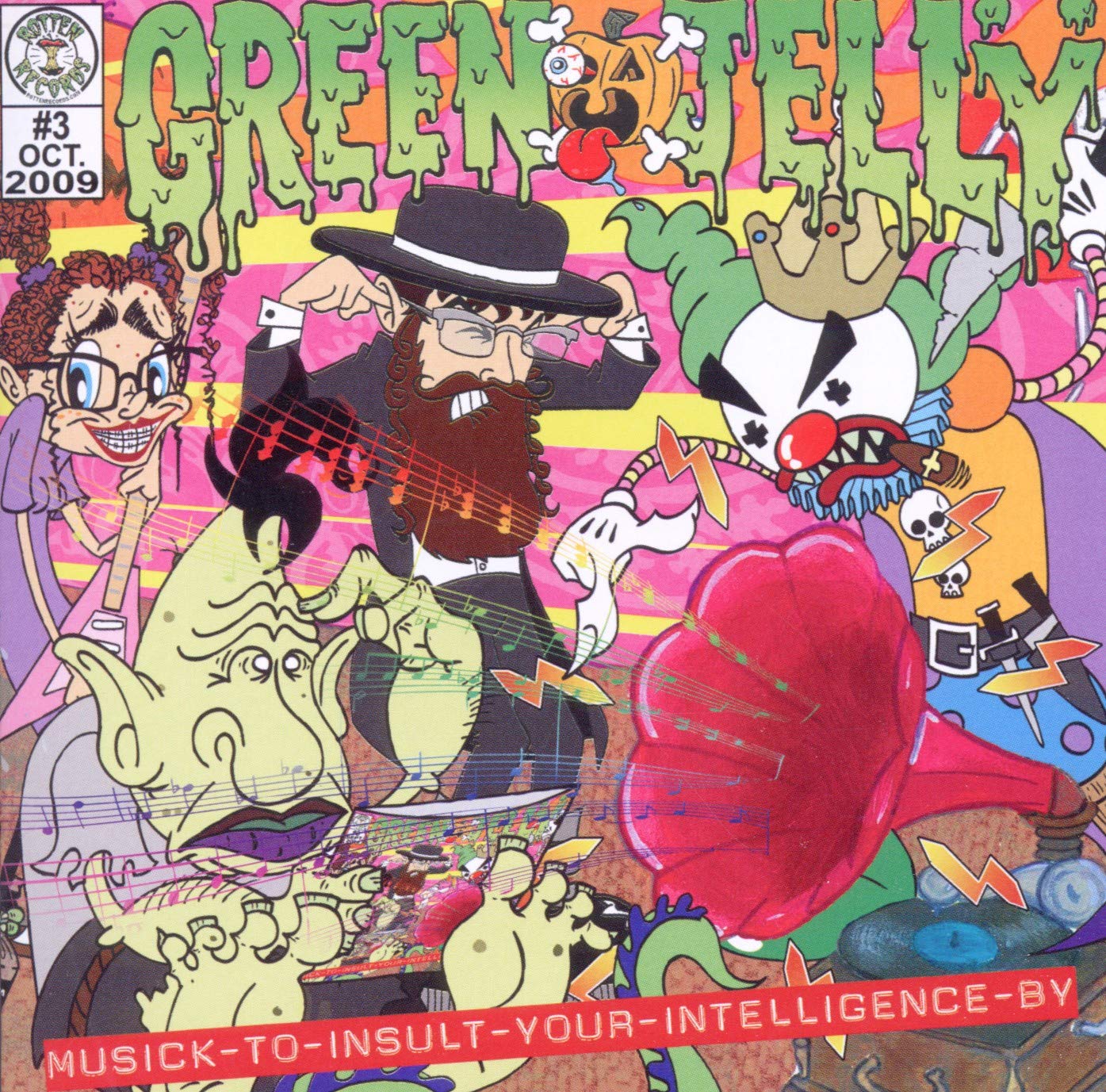 GREEN JELLY - MUSICK TO INSULT YOUR INTELLIGENCE