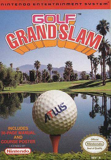 GOLF GRAND SLAM - NES (W/BOX & MANUAL)