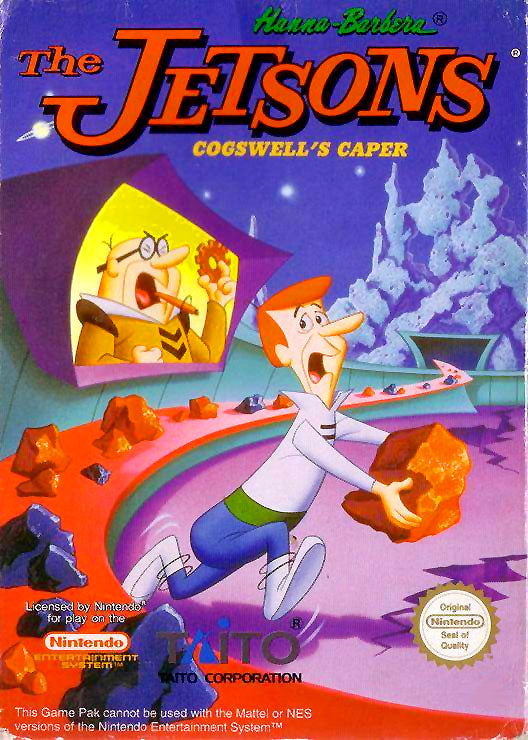 JETSONS: COGSWELL'S CAPER - NES (W/BOX & MANUAL)