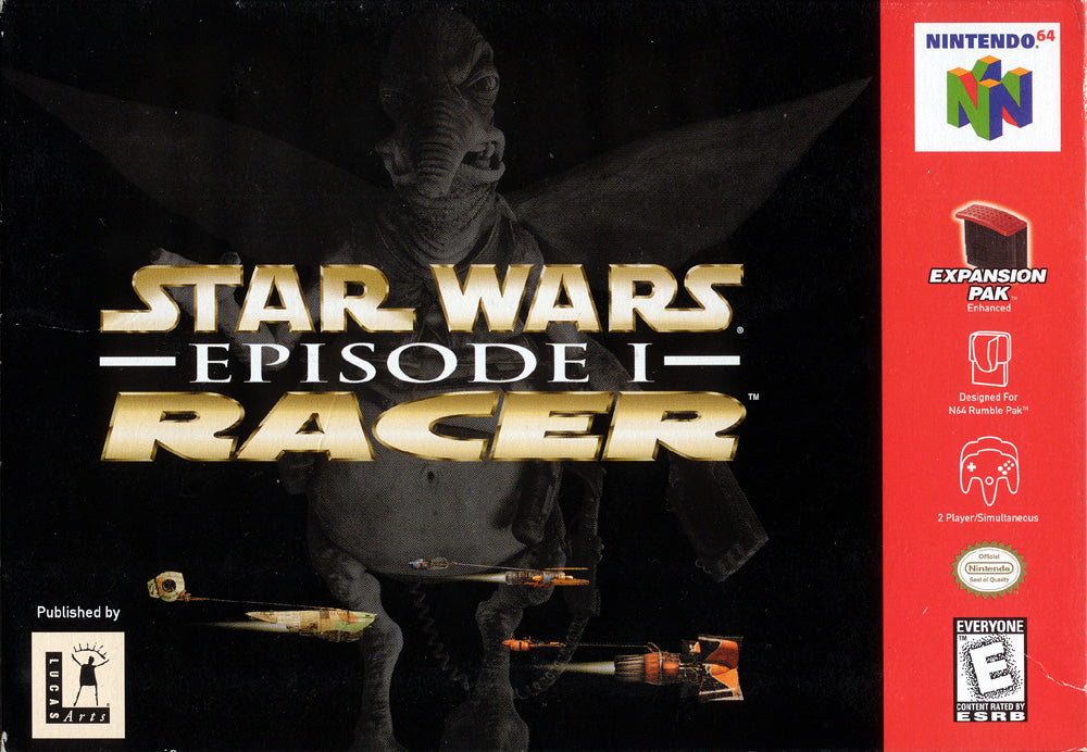 STAR WARS: EPISODE I RACER - N64 (W/BOX)