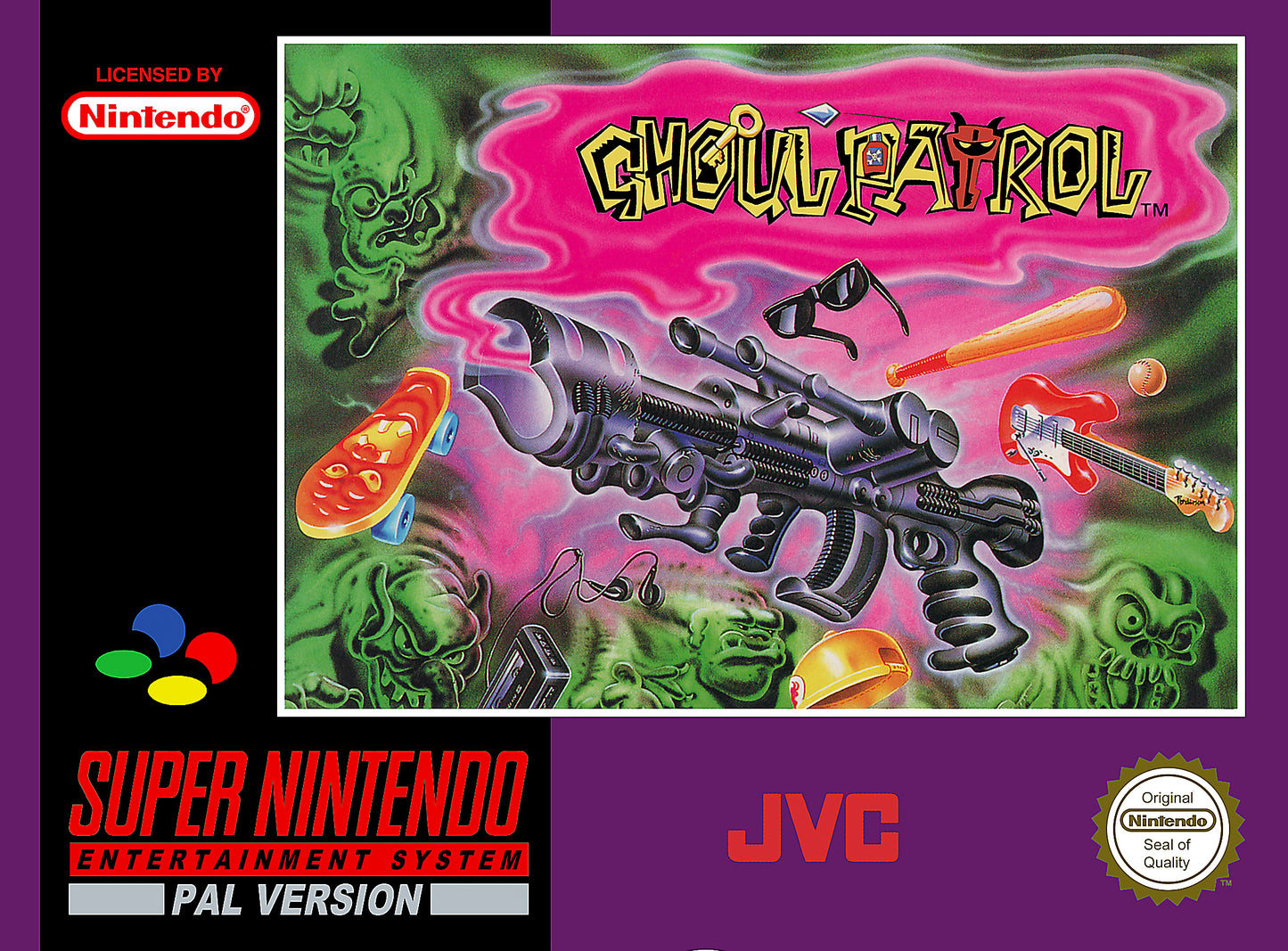 GHOUL PATROL - SNES (W/BOX)