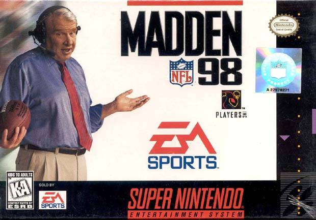 MADDEN NFL 98 - SNES (W/BOX)