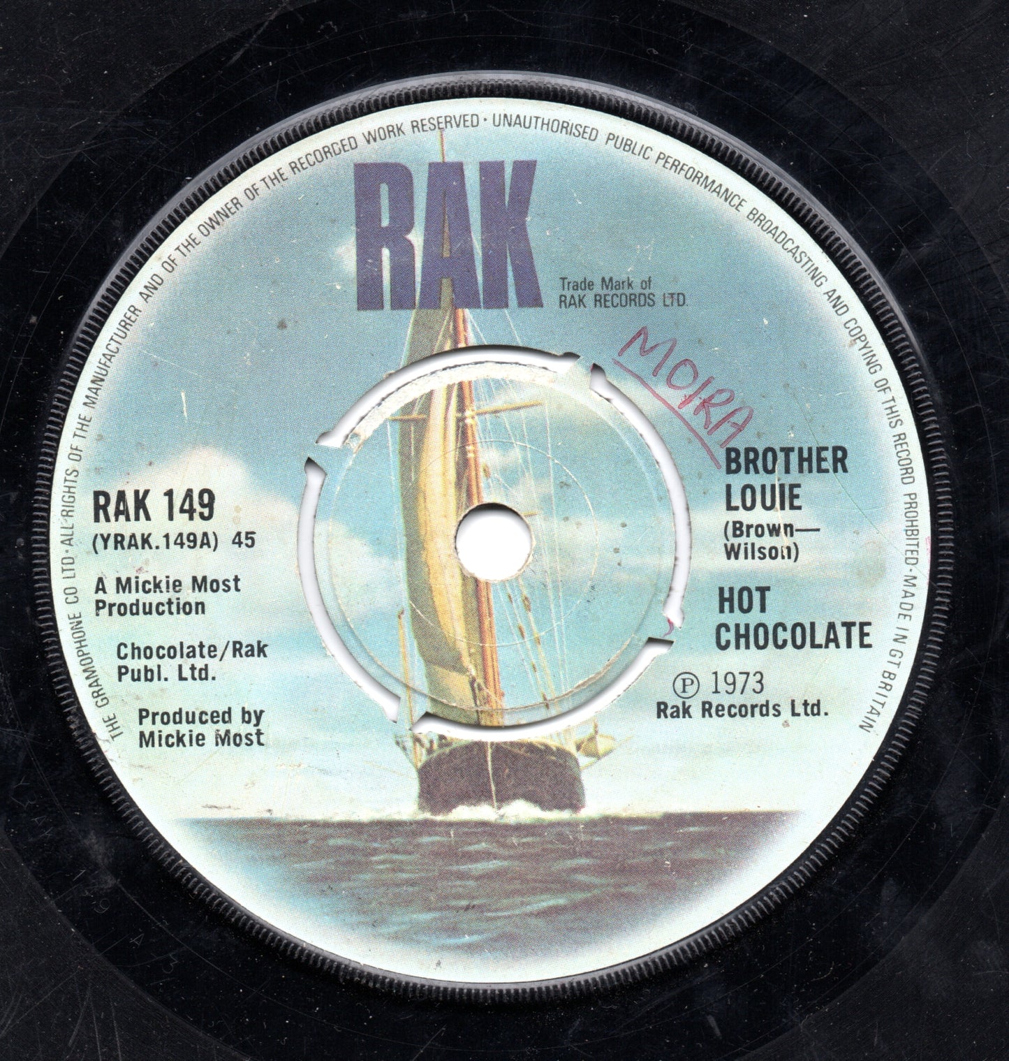 HOT CHOCOLATE - BROTHER LOUIE