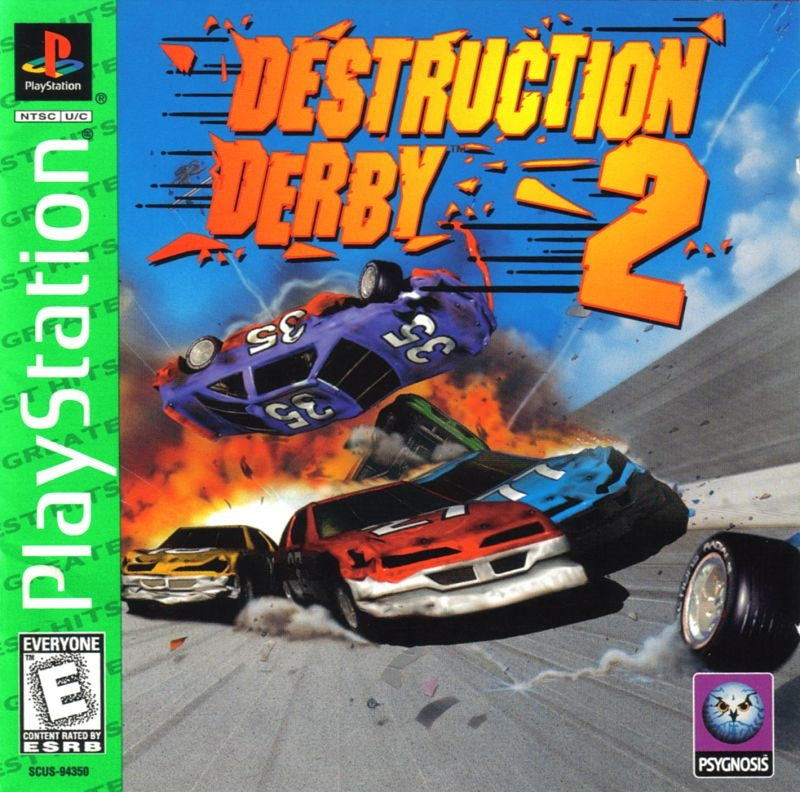 DESTRUCTION DERBY 2 (GR HITS EDITION) - PS1