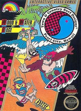 T&C SURF DESIGNS: WOOD & WATER RAGE - NES (W/BOX & MANUAL)