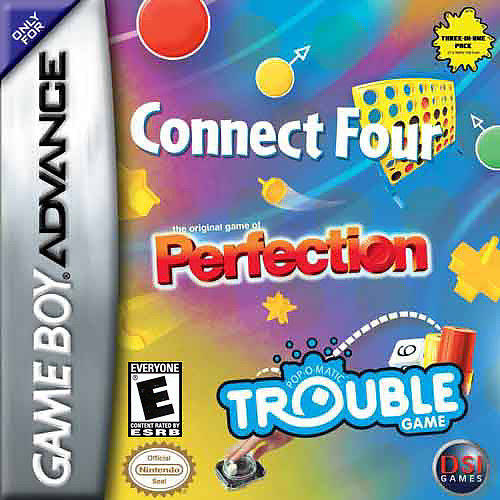 CONNECT FOUR/TROUBLE/PERFECTION - GBA