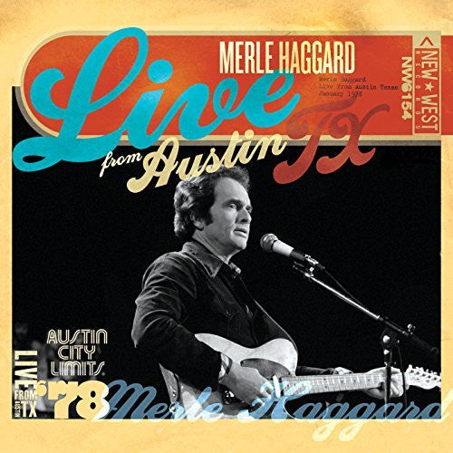 HAGGARD, MERLE - LIVE FROM AUSTIN TX. 1978