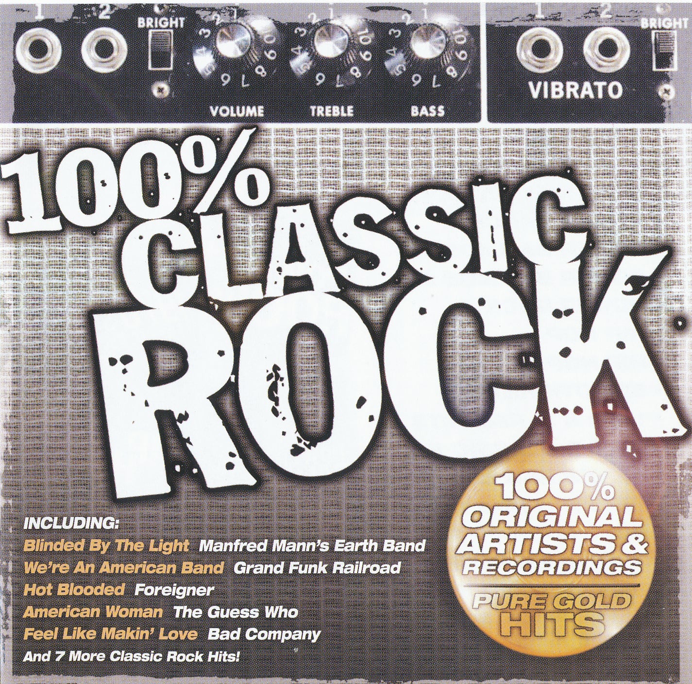 VARIOUS - 100% CLASSIC ROCK (2CDS)