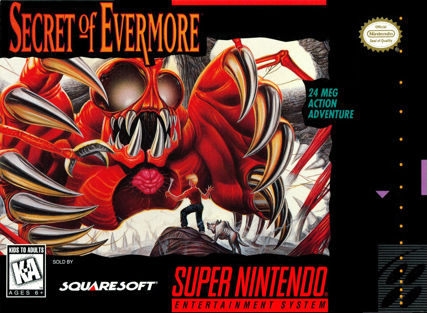 SECRET OF EVERMORE - SNES