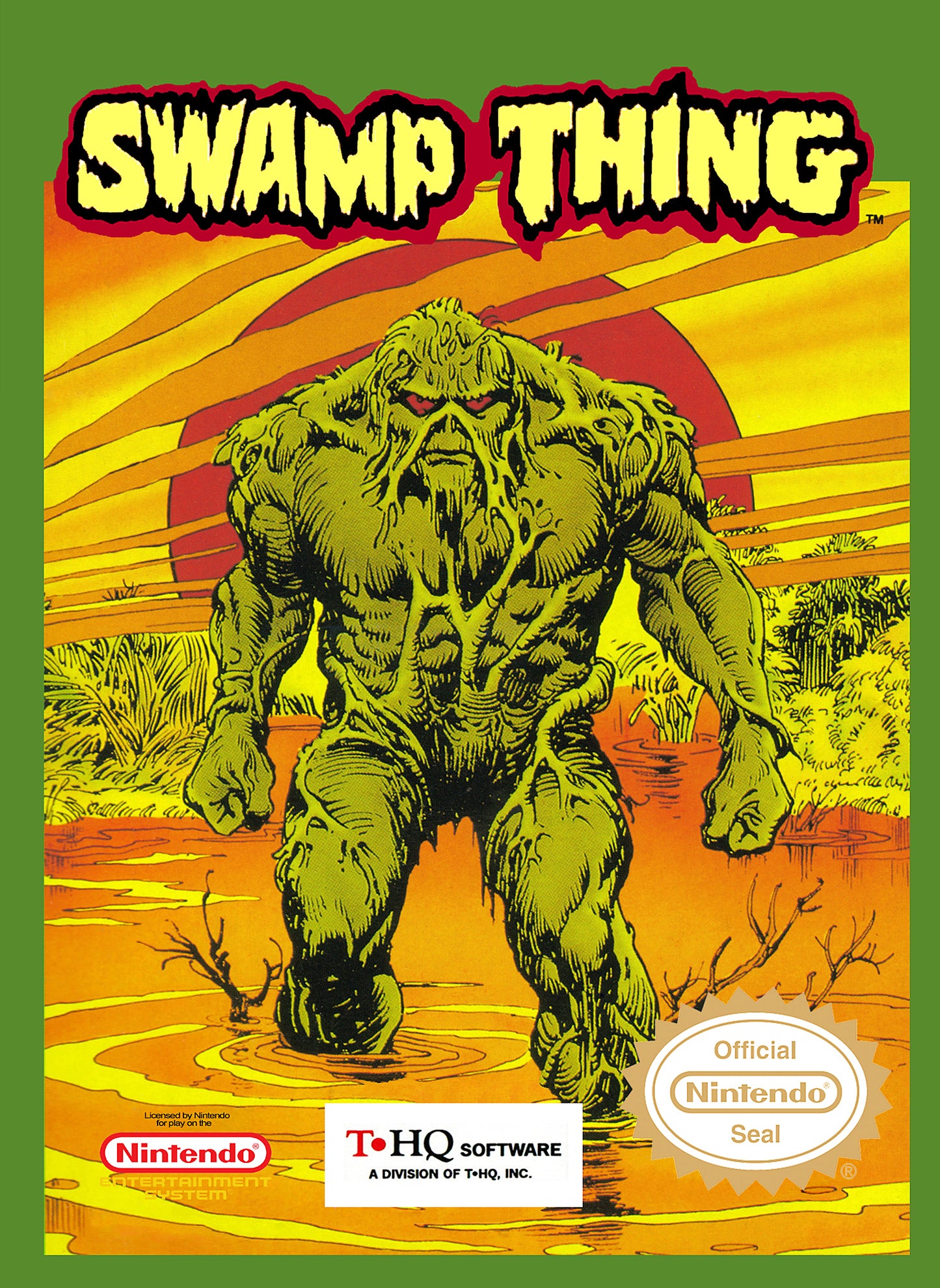 SWAMP THING - NES