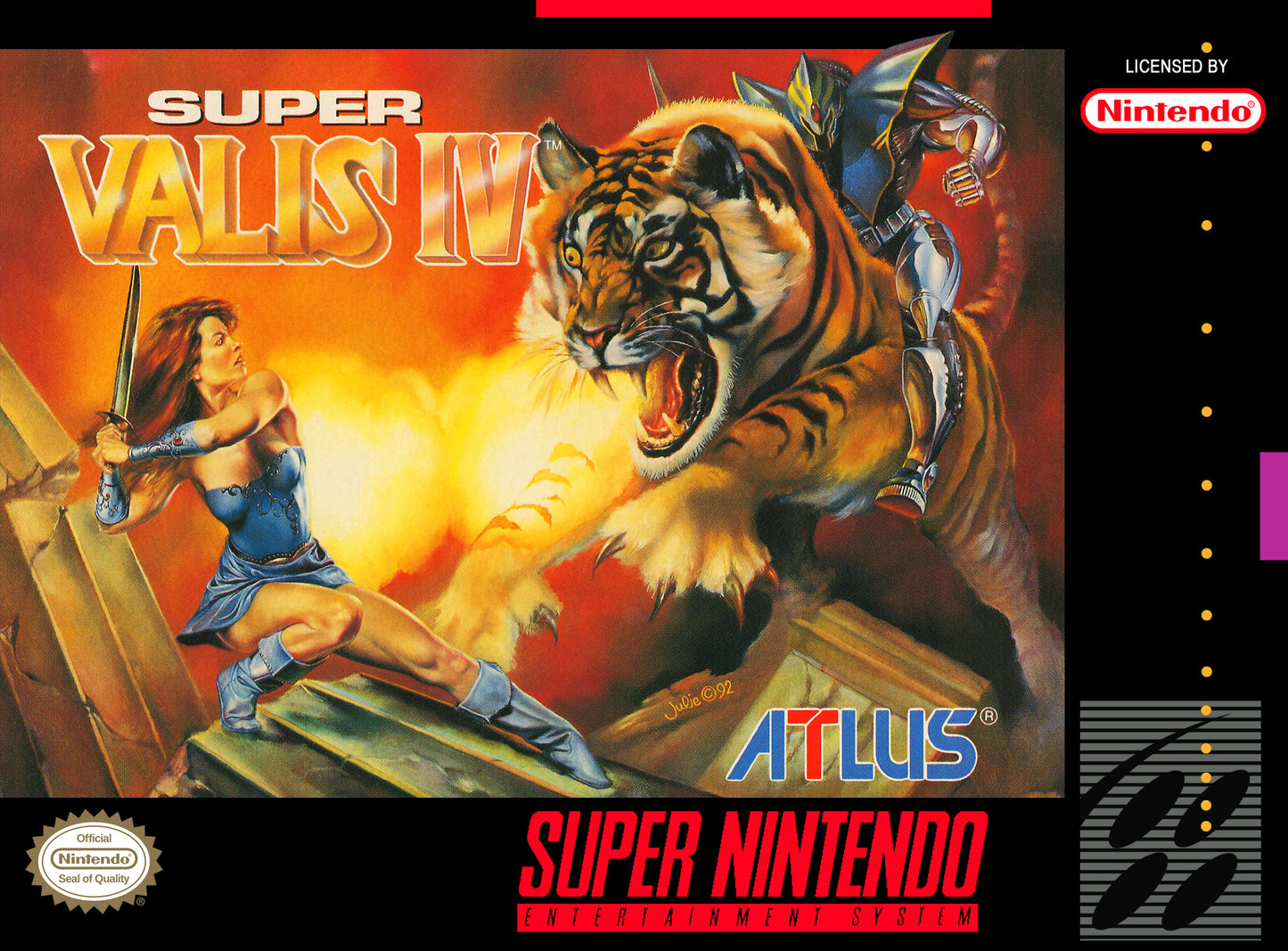 SUPER VALIS IV - SNES