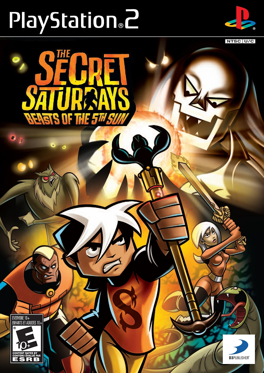 SECRET SATURDAYS: BEASTS OF THE 5TH SUN - PS2